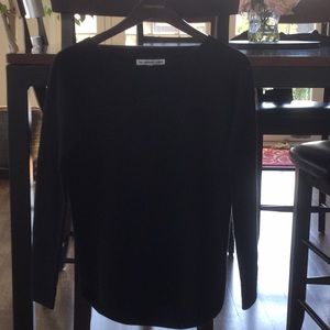 NWOT Cashmere Project black long sleeve sweater